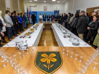 Ličko-senjska županija - Božićni prijem župana Petryja u Gospiću