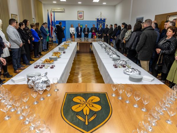 Božićni prijem župana Petryja u Gospiću