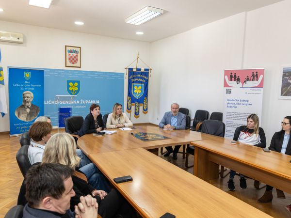 Održana završna konferencija projekta izrade Socijalnog plana Ličko-senjske županije