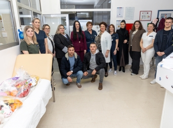 Ličko-senjska županija - Predstavnici Savjeta mladih LSŽ posjetili OB Gospić povodom Svjetskog dana bolesnika