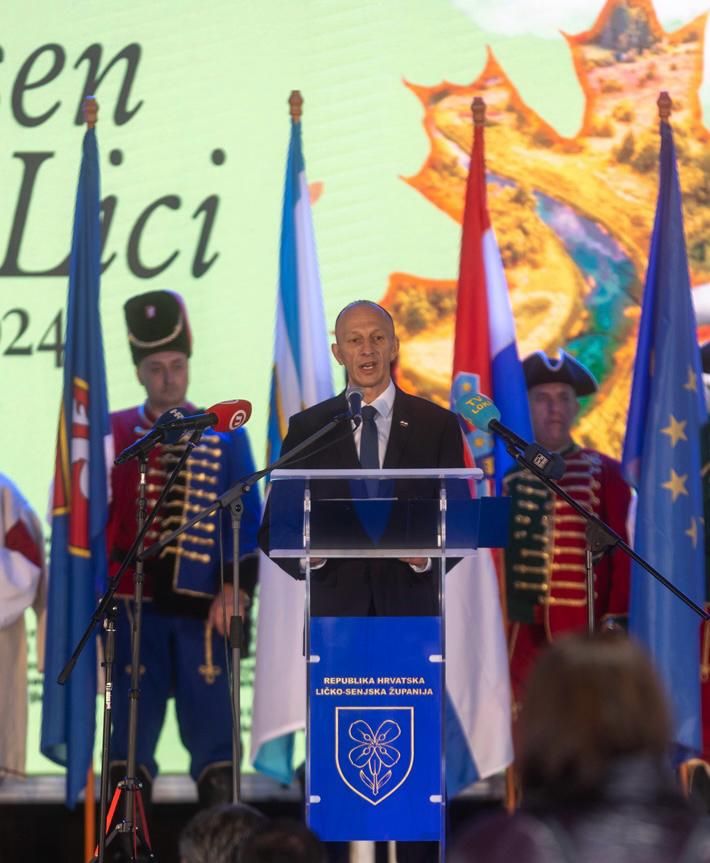 Zahvala župana Petryja povodom održane manifestacije Jesen u Lici