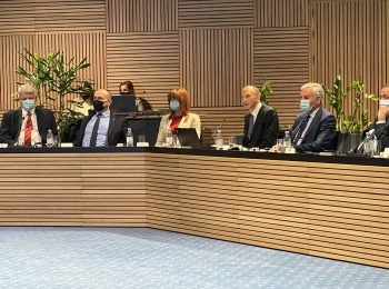 Ličko-senjska županija - Predsjednik Vlade RH Andrej Plenković sa županima o prihvatu izbjeglica iz Ukrajine