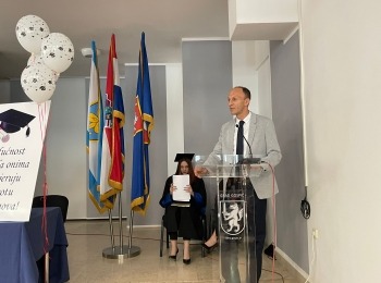 Ličko-senjska županija - ODRŽANA SVEČANA DODJELA SVJEDODŽBI DRŽAVNE MATURE MATURANTIMA GIMNAZIJE GOSPIĆ