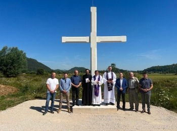 Ličko-senjska županija - Blagoslov Teslinog križa u Smiljanu