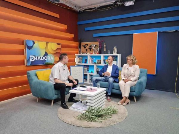 Nastup ličko-senjskog župana Ernesta Petryja i pročelnice Ane Rukavine Stilinović na Diadora TV, na temu 25. manifestacije “Jesen u Lici”