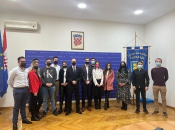 Ličko-senjska županija - Vijeće veleučilišta i visokih škola u posjetu kod župana Petrya