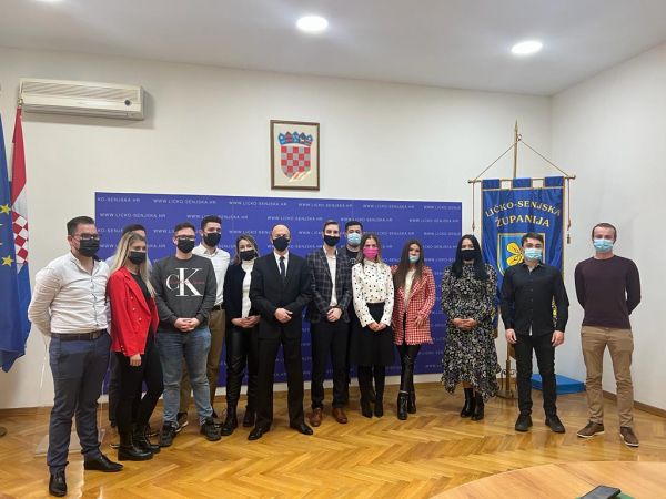 Vijeće veleučilišta i visokih škola u posjetu kod župana Petrya