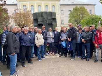 Ličko-senjska županija - Istarski branitelji iz 119. brigade HV-a posjetili Gospić