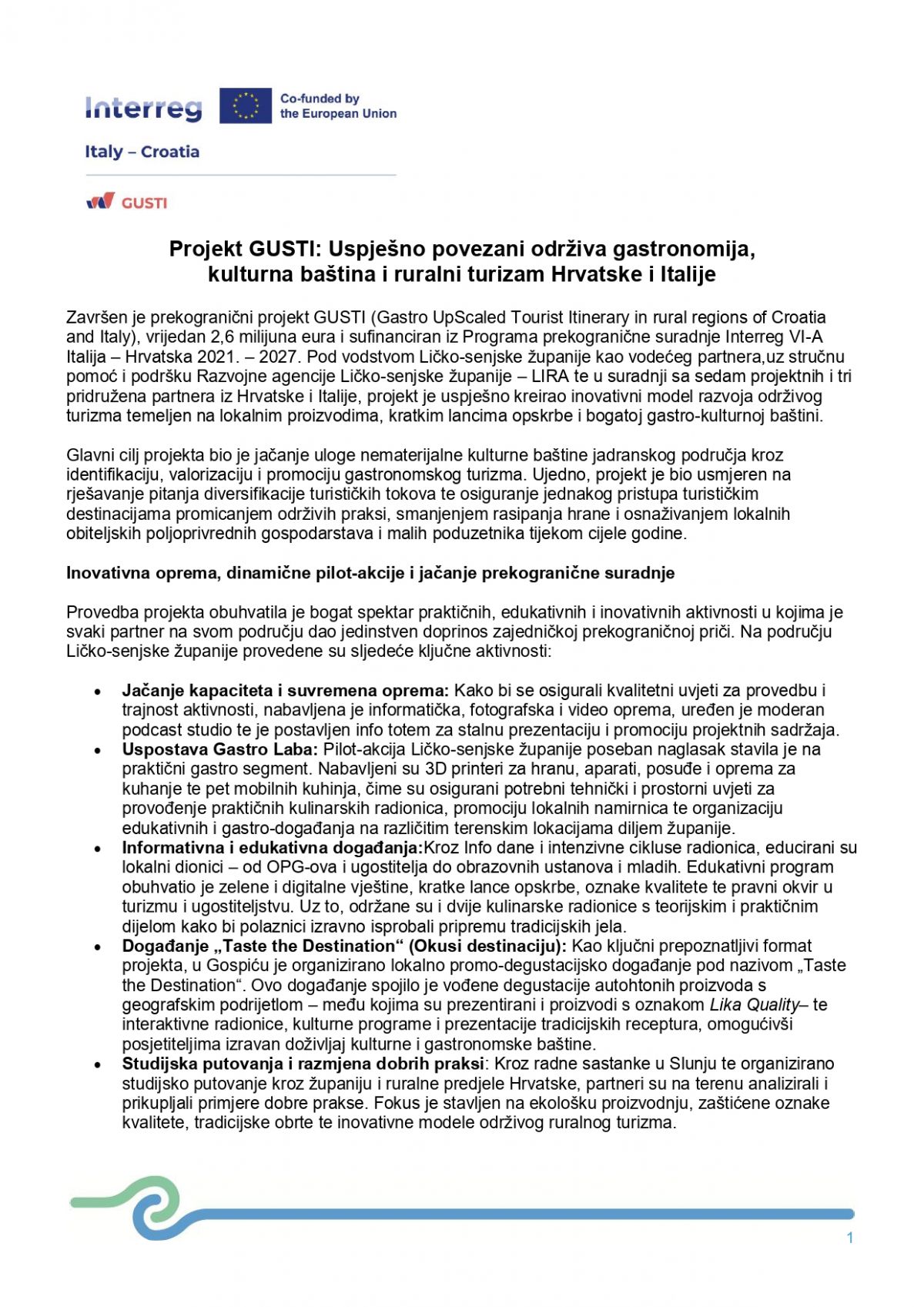 Projekt GUSTI