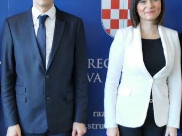 Ministrica za EU fondove Nataša Tramišak i župan Petry održali radni sastanak u Zagrebu