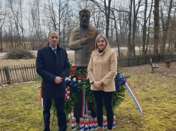 Ličko-senjska županija - Izaslanstvo Ličko-senjske županije povodom obilježavanja 126. godišnjice smrti odalo počast Dr. Anti Starčeviću