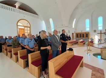 Ličko-senjska županija - Svečano obilježen Dan policijske kapelanije Sveti hrvatski mučenici