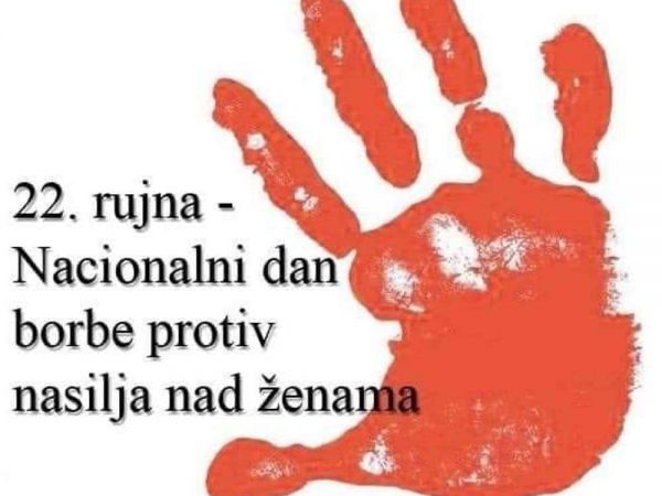Povodom obilježavanja 22. rujna Nacionalnog dana borbe protiv nasilja nad ženama i nasilja u obitelji održana sjednica Županijskog tima za sprečavanje i borbu protiv nasilja nad ženama