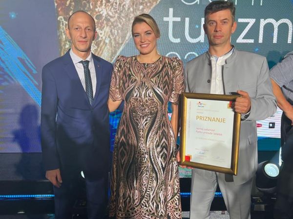 Na Danima hrvatskog turizma 2022. 1. Nagrada u kategoriji Prirodna atrakcija godine pripala Javnoj ustanovi “Park prirode Velebit”