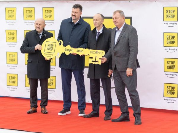 Otvoren retail park STOP SHOP u Gospiću Otvoren retail park STOP SHOP u Gospiću