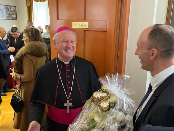 Prijem u Biskupiji okupio mnoštvo uzvanika