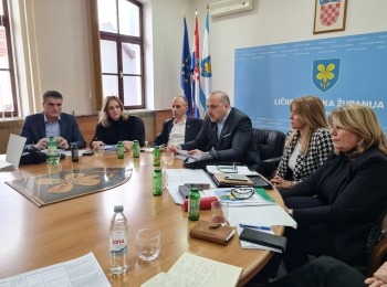 Ličko-senjska županija - U Ličko-senjskoj županiji održan kolegij s predstavnicima Fonda za energetsku učinkovitost i zaštitu okoliša