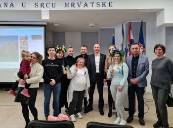 Ličko-senjska županija - Prošla je prva godina rada Prihvatnog centra za Ukrajince u Gospiću