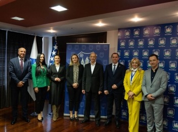 Ličko-senjska županija - Župan Petry sa suradnicima u službenom posjetu Gradu Bihaću