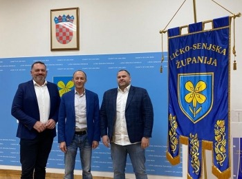 Ličko-senjska županija - Sastanak župana Petryja i direktora HEP ODS Šulentića - na području Ličko-senjske županije ulaže se preko 32 milijuna eura