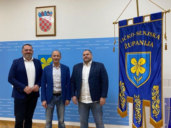 Sastanak župana Petryja i direktora HEP ODS Šulentića - na području Ličko-senjske županije ulaže se preko 32 milijuna eura