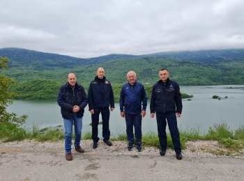 Ličko-senjska županija - Župan Petry sa suradnicima posjetio poplavljena područja na području Kosinjske doline