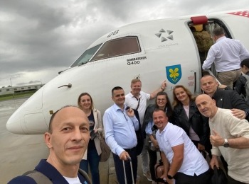 Ličko-senjska županija - Delegacija Ličko-senjske županije u posjetu Bruxellesu povodom obilježavanja 10 godina Hrvatske u EU