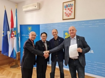 Ličko-senjska županija - U cilju razvoja gospodarstva u Ličko-senjskoj županiji, suradnja i na međunarodnom planu