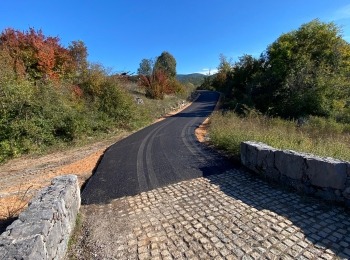 Ličko-senjska županija - Nastavlja se obnova cesta na području Lovinca - u tijeku radovi na obnovi ceste Muntanja - Sedlo - Smokrić