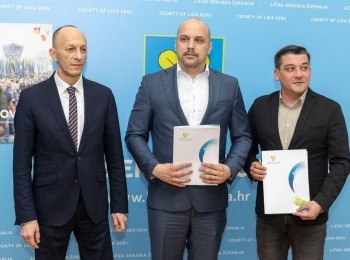 Ličko-senjska županija - Otočac na putu prema ekološkoj održivosti: U Ličko-senjskoj županiji potpisan ugovor o povećanju kapaciteta odlagališta Podum