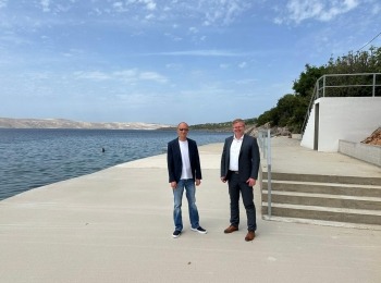Ličko-senjska županija - Novouređena plaža u Ribarici spremna za nadolazeću turističku sezonu