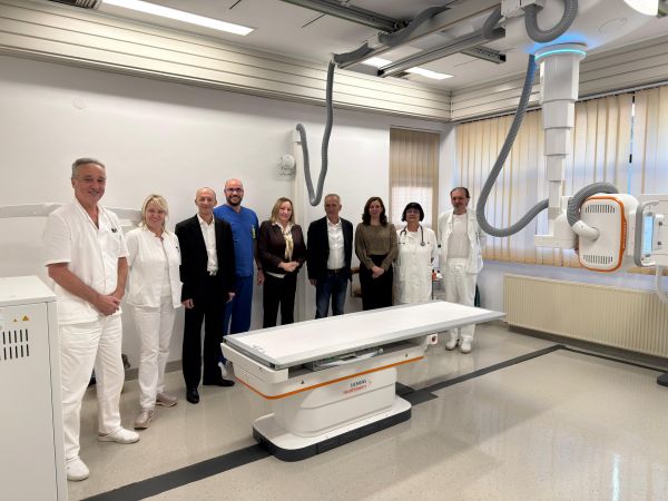 U ispostavi Doma zdravlja Ličko-senjske županije u Senju u rad pušten novi digitalni RTG uređaj U ispostavi Doma zdravlja Ličko-senjske županije u Senju u rad pušten novi digitalni RTG uređaj