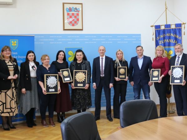 Održan prijem za šest dobitnika nagrade SUNCOKRET ruralnog turizma - The Sunflower Award s područja Ličko-senjske županije