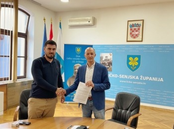 Ličko-senjska županija - Potpisan Ugovor o radovima na uređenju podrumskih prostorija zgrade Ličko-senjske županije koje će postati multifunkcionalni prostor za širu zajednicu