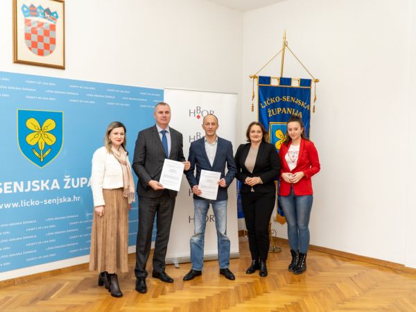 HBOR i Ličko-senjska županija nastavljaju suradnju na subvenciji poduzetničkih kredita