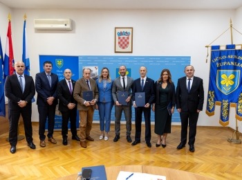 Ličko-senjska županija - Ministar Habijan potpisao sporazum za izgradnju moderne kaznionice u Perušiću