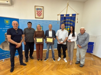 Ličko-senjska županija - Župan Petry primio uredništvo „Ličkog puta“ povodom 10. obljetnice osnutka