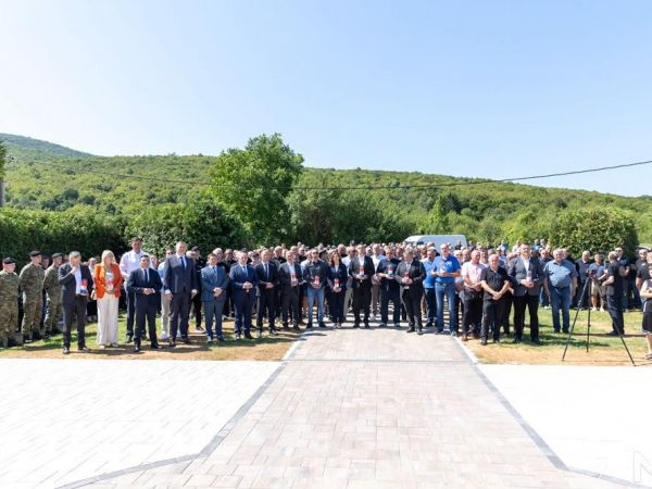 Svečano otvoreno obnovljeno Spomen-područje za 19 poginulih hrvatskih branitelja u Zalužnici