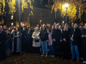 Ličko-senjska županija - Peta obljetnica smrti biskupa Mile Bogovića obilježena svetom misom i otkrivanjem biste
