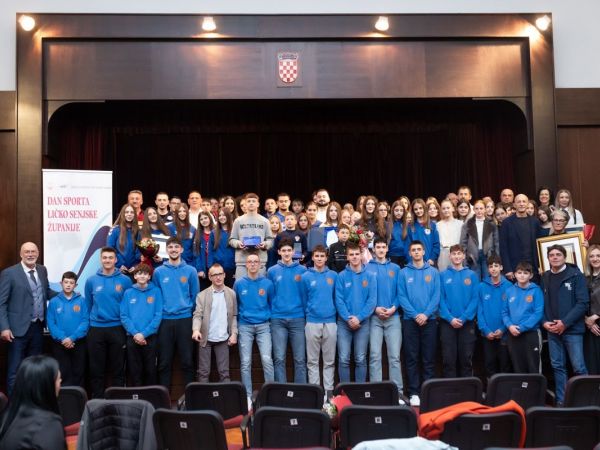 Održan Dan sporta Ličko-senjske županije: Dodijeljene nagrade najboljim sportašima i sportskim djelatnicima