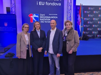 Ličko-senjska županija - Izaslanstvo Ličko-senjske županije na 10. Danima regionalnoga razvoja i EU fondova – značajna priznanja Novalji, Otočcu i Senju
