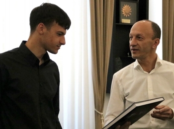 Ličko-senjska županija - Župan Ernest Petry primio državnog prvaka WorldSkills Croatia 2026 Antonija Šporčića