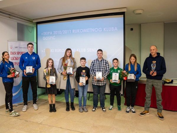 Proslava sporta u Ličko-senjskoj županiji: Nagrađeni najbolji sportaši i klubovi za 2024.