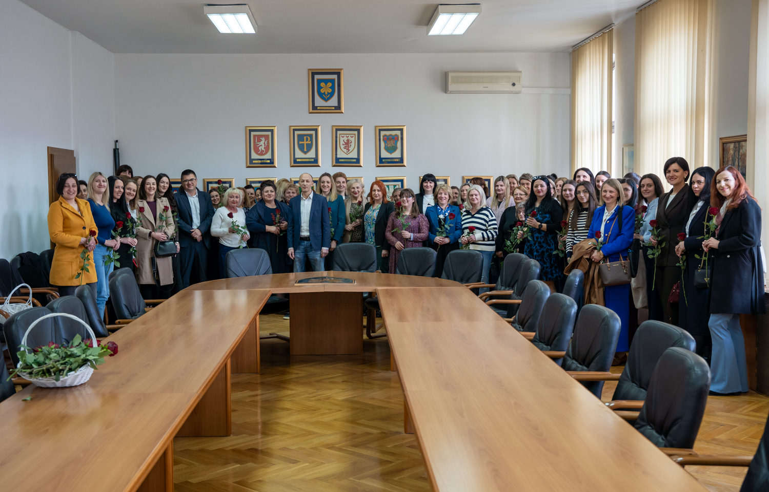 Uoči Međunarodnog dana žena u Ličko-senjskoj županiji održan tradicionalni prijem za zaposlenice