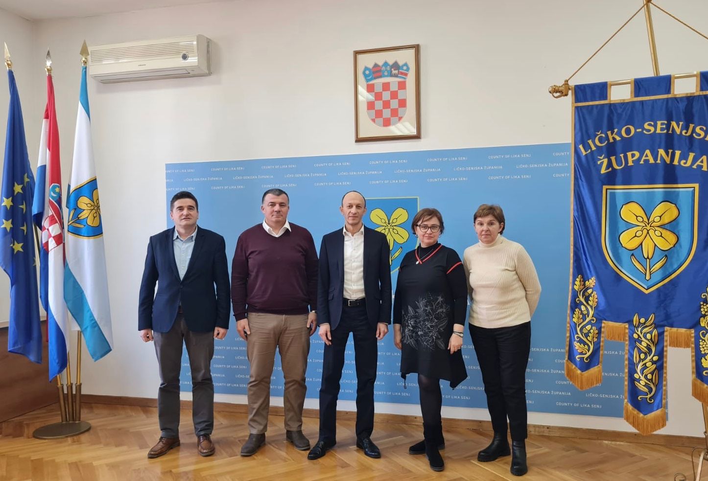 Sastanak župana Petryja i novog predsjednika HOK-a Dalibora Kratohvila