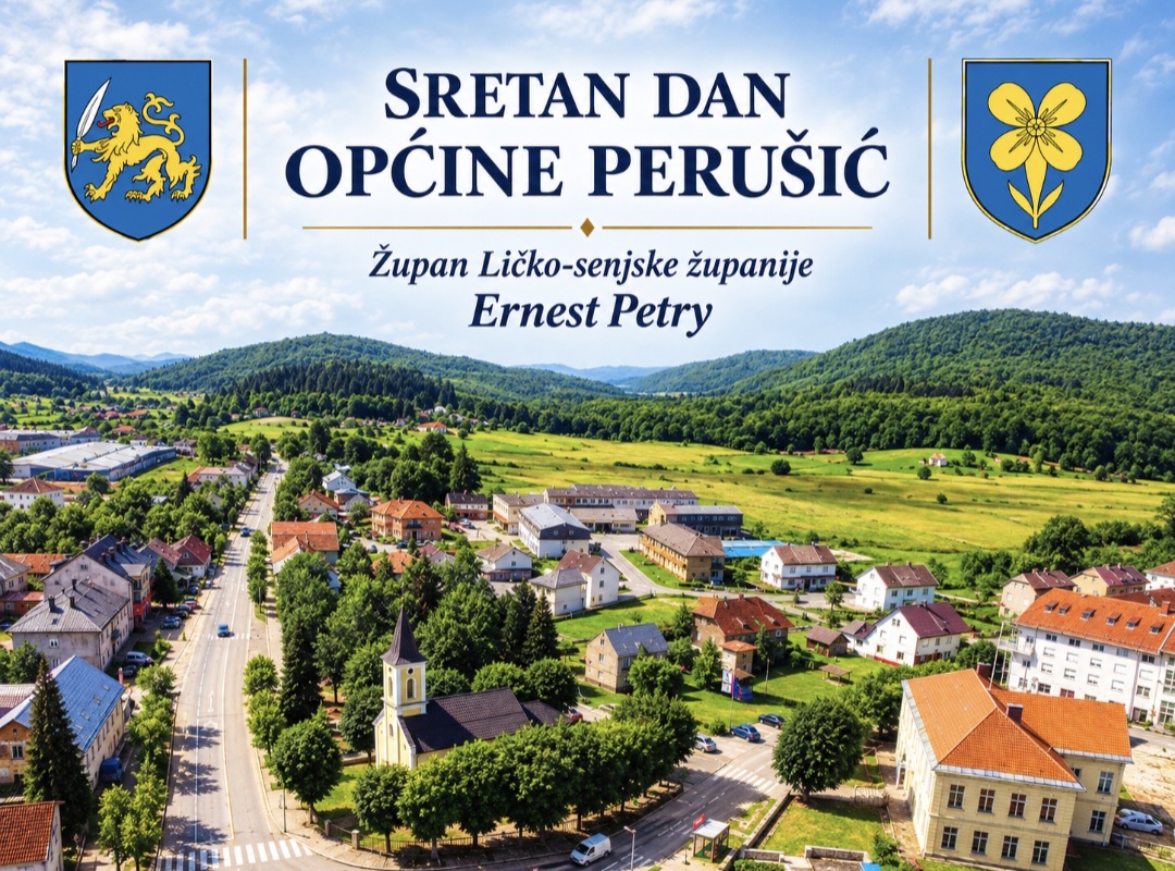 Čestitka župana Petryja povodom Dana Općine Perušić i blagdana Sv. Križa